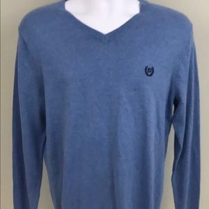 Chaps Ralph Lauren V-neck Pima cotton sweater